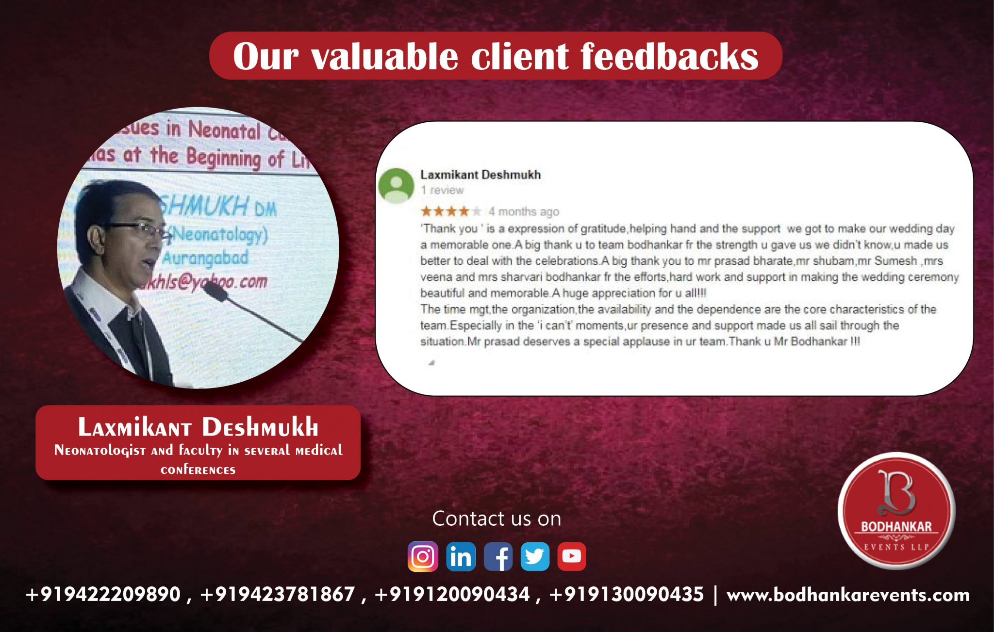 Goodle Review laxmikant deshmukh